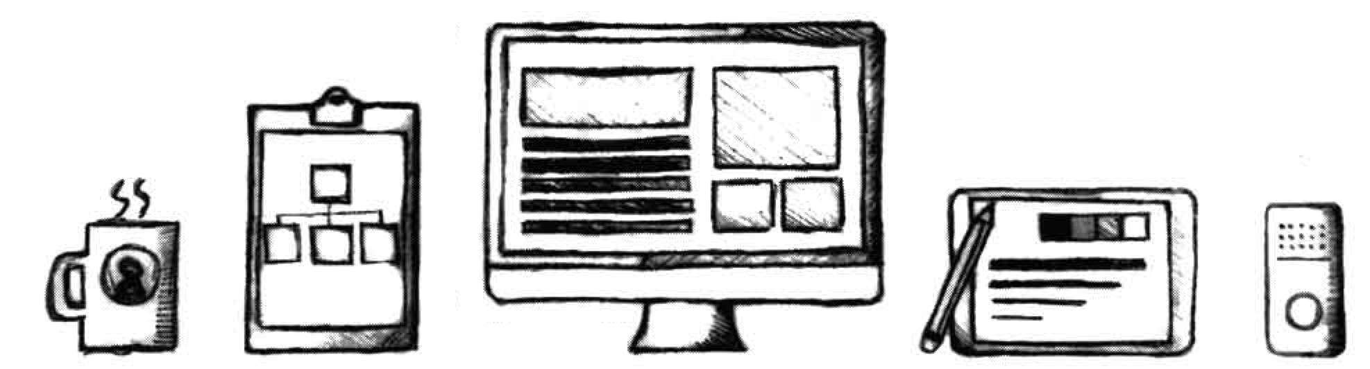 sketch of design process